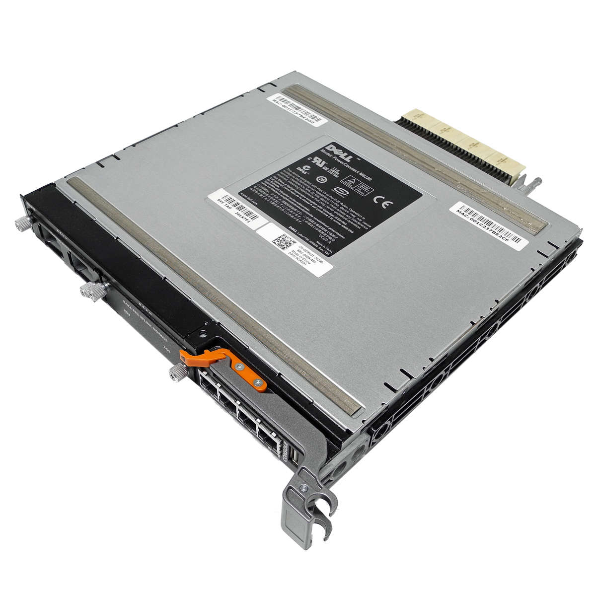 DELL-PowerConnect-M6220-0GM069-4x-Gb-Ethernet-Port-002.jpg DELL PowerConnect M6220 0DR031 1GBE /10Gbe Ethernet Ports 2x Module Slots