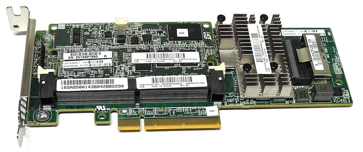 HP P440 PCIe x8 12G SAS Smart Array RAID Controller 4GB FBWC Memory LP 749797-001 784483-001 726823-001 726815-002 HP P440 PCIe x8 12G SAS Smart Array RAID Controller 4GB FBWC Memory LP 749797-001 784483-001 726823-001 726815-002