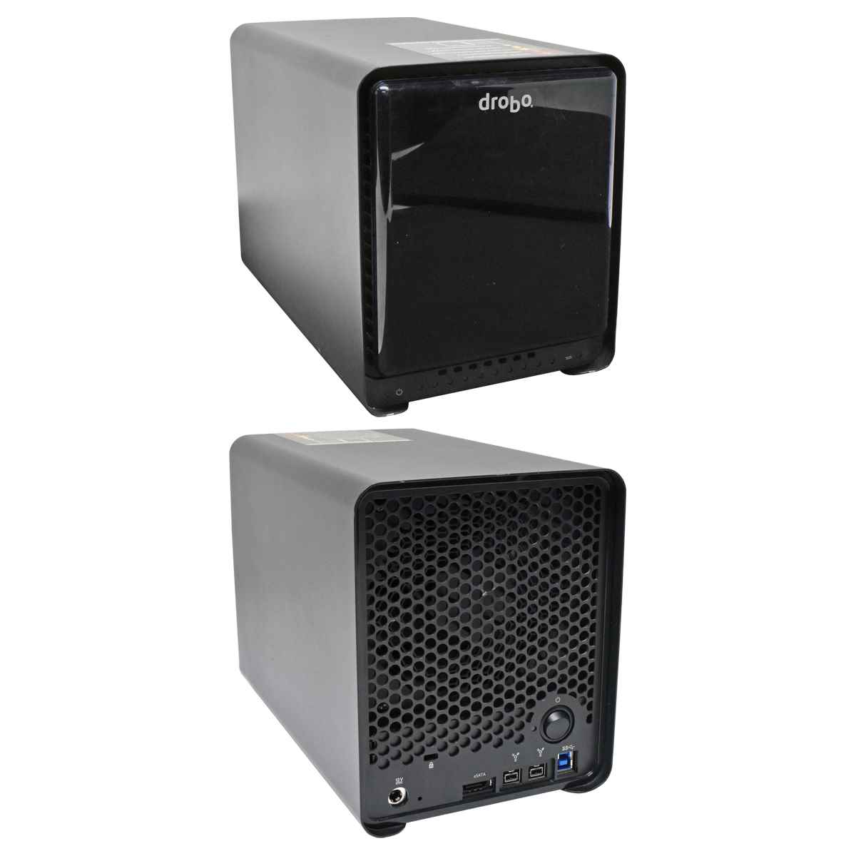 Data Robotics Drobo DRD4-A 5-Bay USB 3.0 eSATA FireWire Storage Array 910-20001-001 Data Robotics Drobo DRD4-A 5-Bay USB 3.0 eSATA FireWire Storage Array 910-20001-001