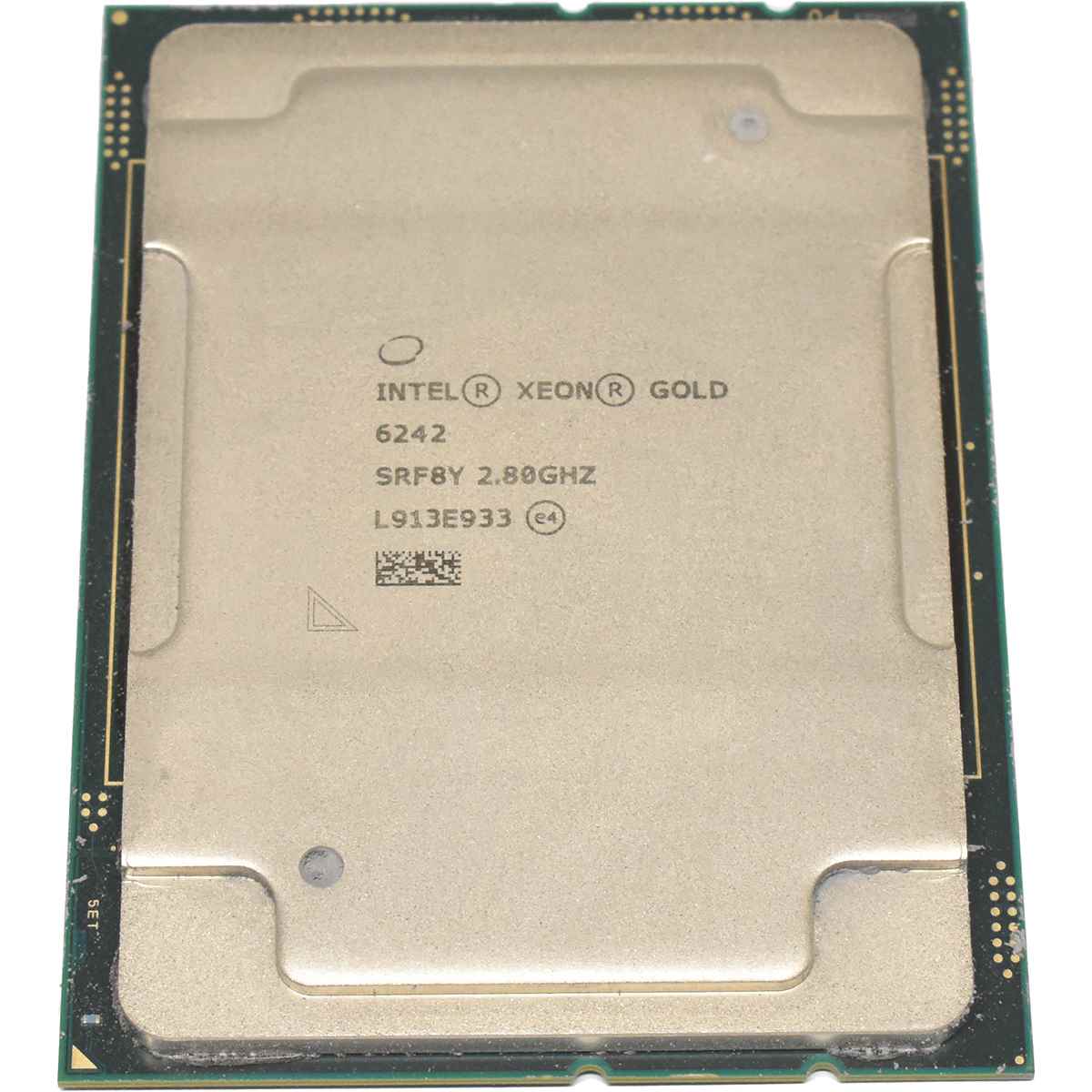 Intel Xeon Gold Processor 6242 16-Core 2.80GHz 22MB Cache SRF8Y FCLGA3647 Intel Xeon Gold Processor 6242 16-Core 2.80GHz 22MB Cache SRF8Y FCLGA3647