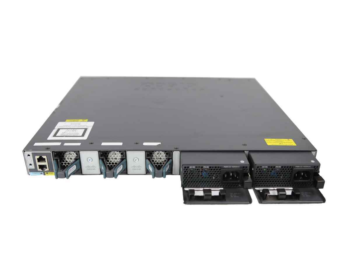 Cisco Catalyst WS-C3650-48FD-L 48-Port RJ-45 PoE+ GE Switch 2x 1G SFP 2x 10G SFP+ Cisco Catalyst WS-C3650-48FD-L 48-Port RJ-45 PoE+ GE Switch 2x 1G SFP 2x 10G SFP+