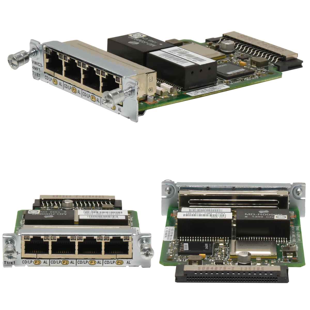 Cisco VWIC3-4MFT-T1/E1 4-Port T1/E1 Multiflex Trunk Voice WAN Card 73-13423-01 Cisco VWIC3-4MFT-T1/E1 4-Port T1/E1 Multiflex Trunk Voice WAN Card 73-13423-01