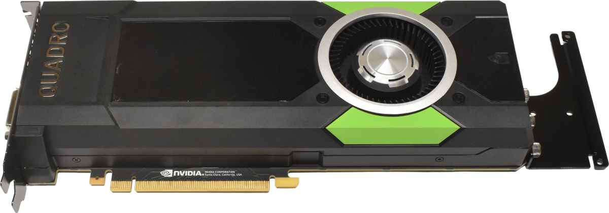 Dell 000MKC NVidia Quadro P5000 699-5G413-0500-110 M 16GB GDDR5X PCIe 3.0 x16 DP DVI
