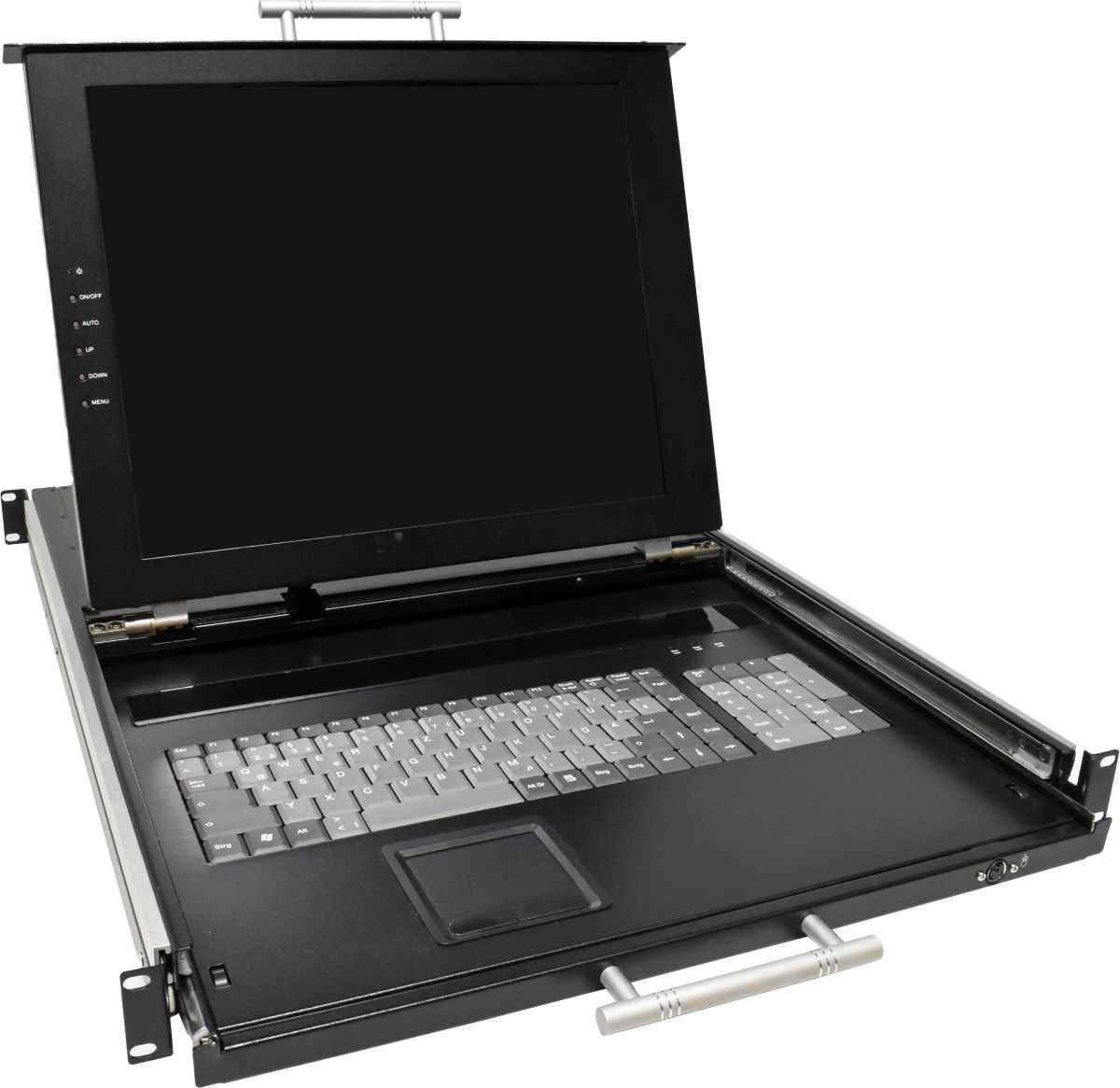 Haitwin-Delphin Korat 17" KVM Rack Console DE Keyboard +Rack Rails +PSU Haitwin-Delphin Korat 17" KVM Rack Console DE Keyboard +Rack Rails +PSU