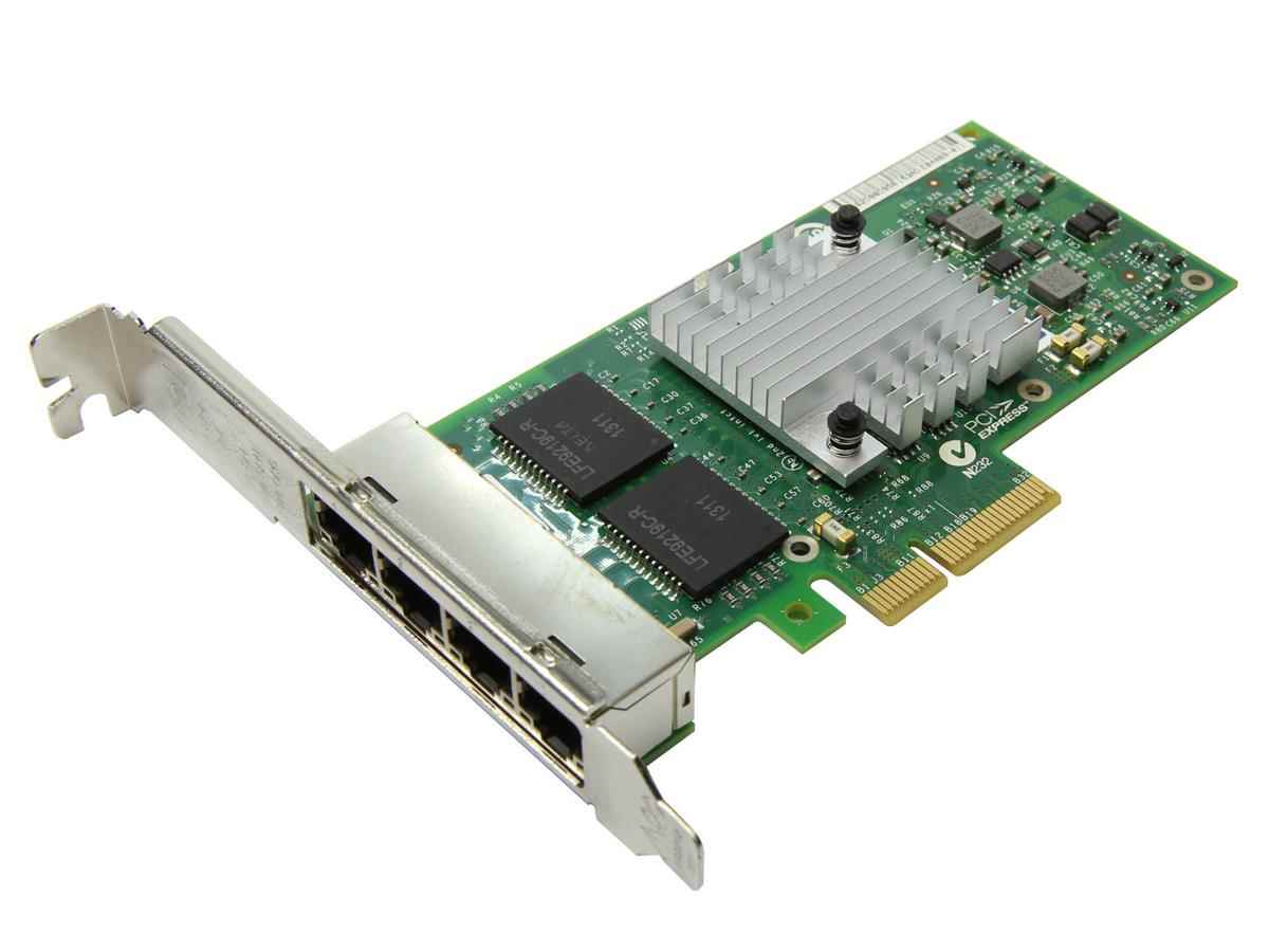 HP Intel PRO/1000 PT Quad Port Gigabit Ethernet Adapter NC365T 593743-001 FP HP Intel PRO/1000 PT 4Port Gigabit Ethernet Adapter NC365T 593743-001 ProLiant Servers FP
