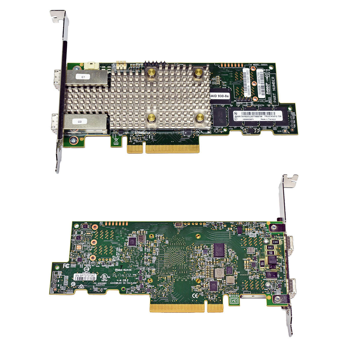 Lenovo-LSI-01KN510-SAS9480-8E-Dual-Port-SFF-8644-M-007.jpg Lenovo LSI 01KN510 SAS9480-8E Dual-Port SFF-8644 MiniSAS HD PCIe x8 RAID Controller FP