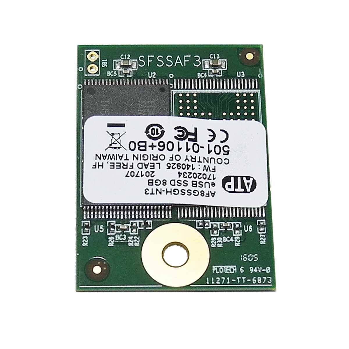 NetApp 501-01106+B0 ATP AF8GSSGH-NT3 8GB BootMedia eUSB SSD for FAS 8040 8060 NetApp 501-01106+B0 ATP AF8GSSGH-NT3 8GB BootMedia eUSB SSD for FAS 8040 8060