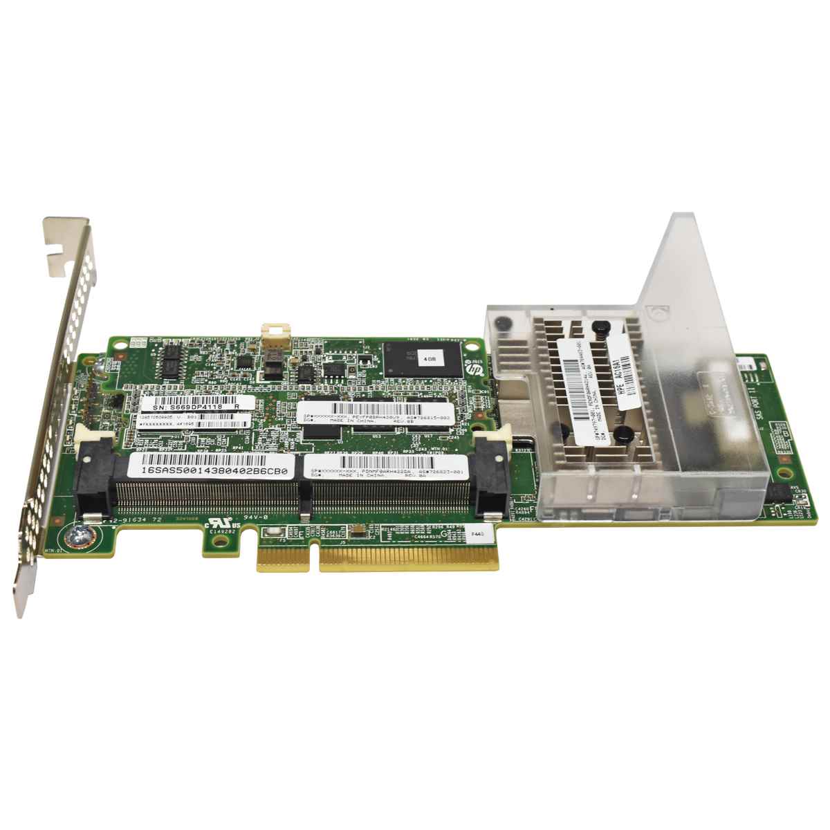HP P440 PCIe x8 12G SAS Smart Array Raid Controller 726823-001, 4GB FBWC Memory 726815-002 749797-001 784483-001 HP P440 PCIe x8 12G SAS Smart Array Raid Controller 726823-001, 4GB FBWC Memory 726815-002 749797-001 784483-001