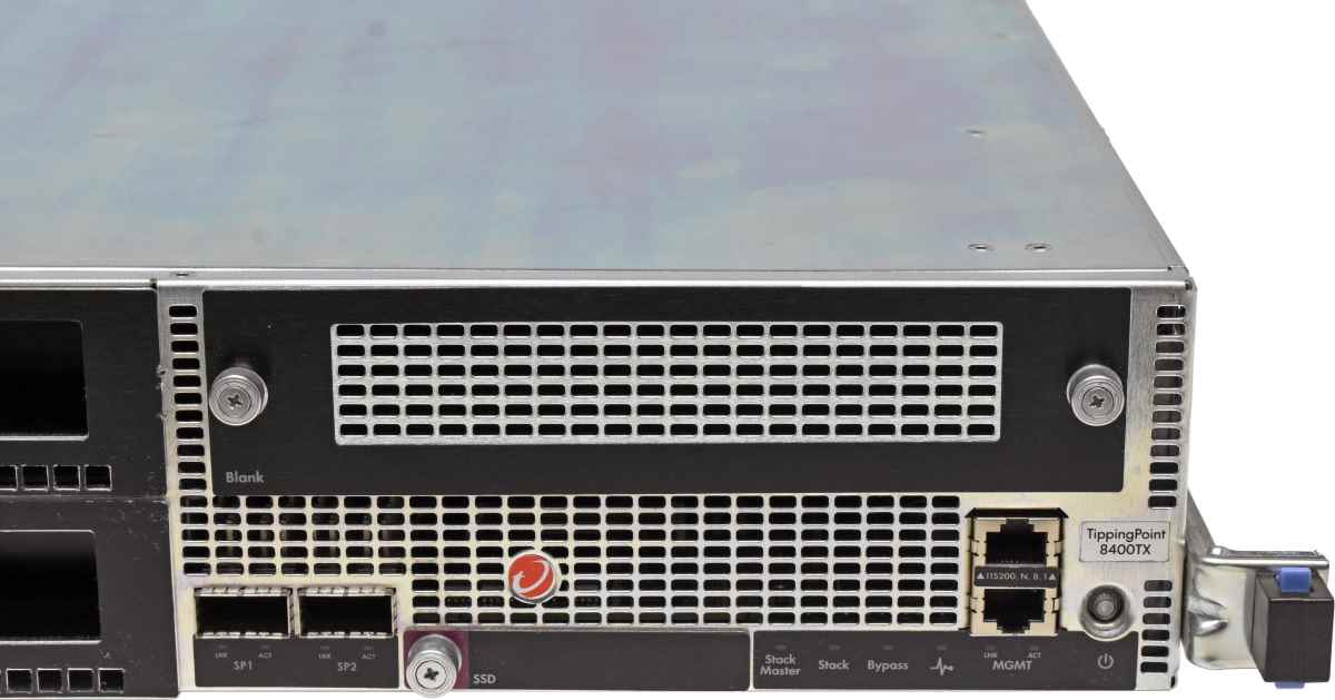 Trend Micro TippingPoint 8400TX TPNN0091 Threat Protection System 2x PSU