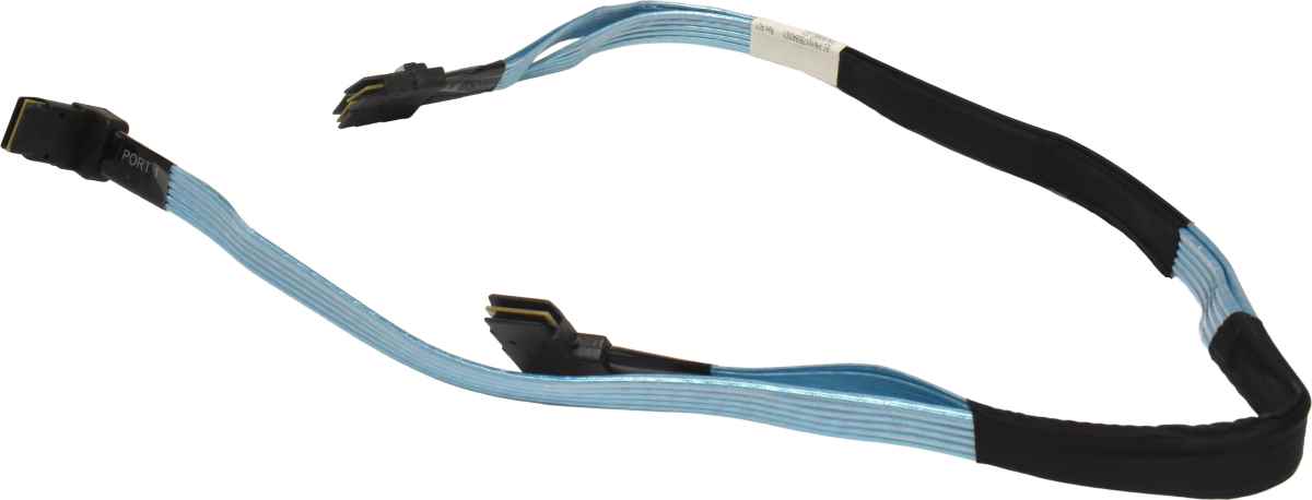 HP SAS Kabel 2x SFF-8087 (gerade) / 2x SFF-8087 (winkel) 80cm für DL360 G9/G10 869662-001 875566-001