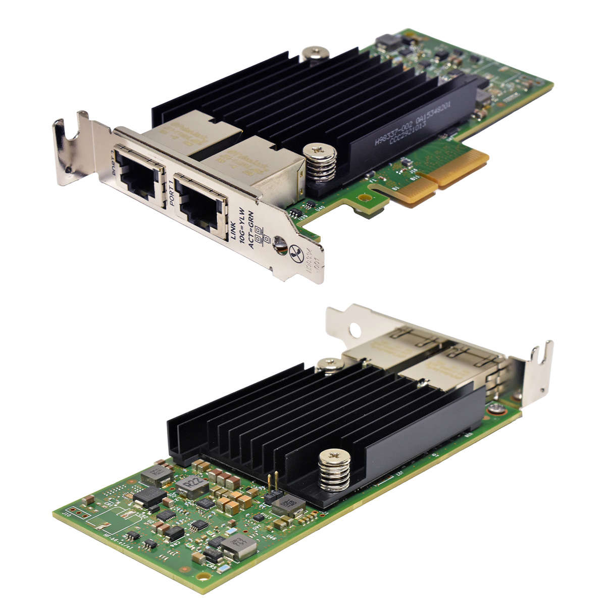 HP 562T HSTNS-B090 Ethernet Dual-Port 10GbE SFP+ PCI-Express Server Adapter 840137-001 LP