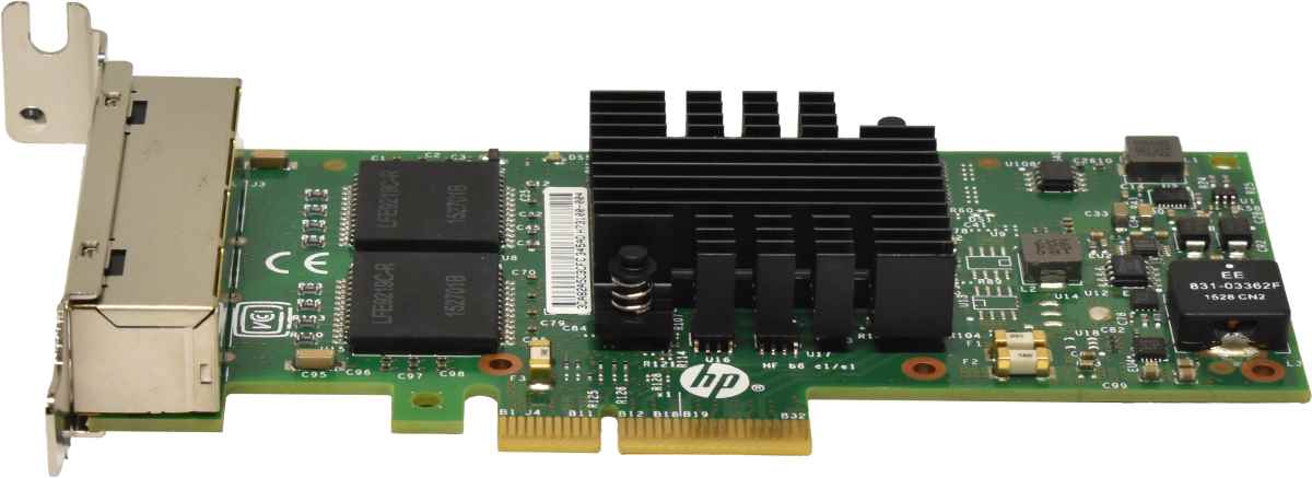 HP 366T Ethernet Quad-Port Gigabit Server Adapter 816551-001 811544-001 LP