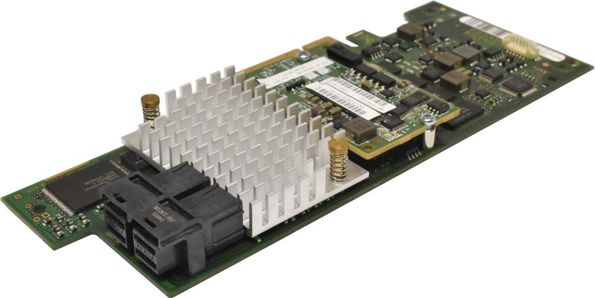 Fujitsu D3216-A13 GS2 LSI MR 9361-8i 12Gb PCle x8 RAID Controller + MR LSICVM02 + 2x SAS Kabel ohne Bracket