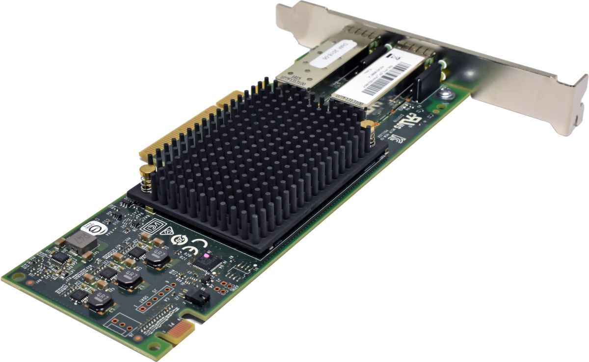 Fujitsu A3C40195667 Emulex LPE31002-M6 Dual-Port 16G FC SFP+ PCIe x8 Server Adapter +Mini GBICs FP