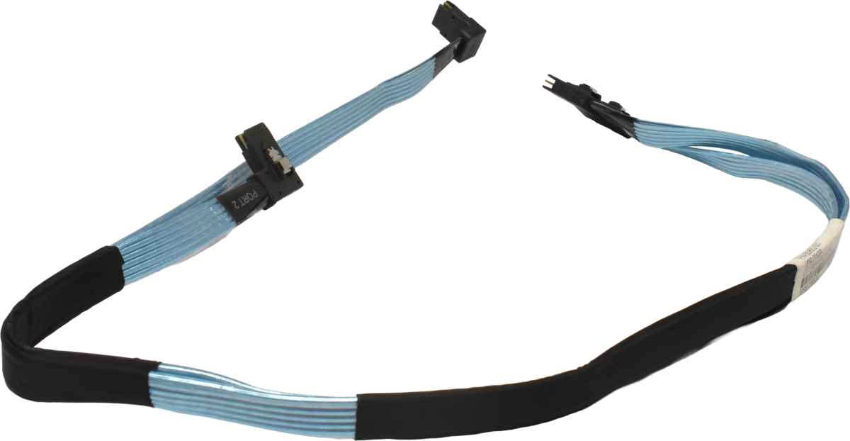 HP SAS Kabel 2x SFF-8087 (gerade) / 2x SFF-8087 (winkel) 80cm für DL360 G9/G10 869662-001 875566-001