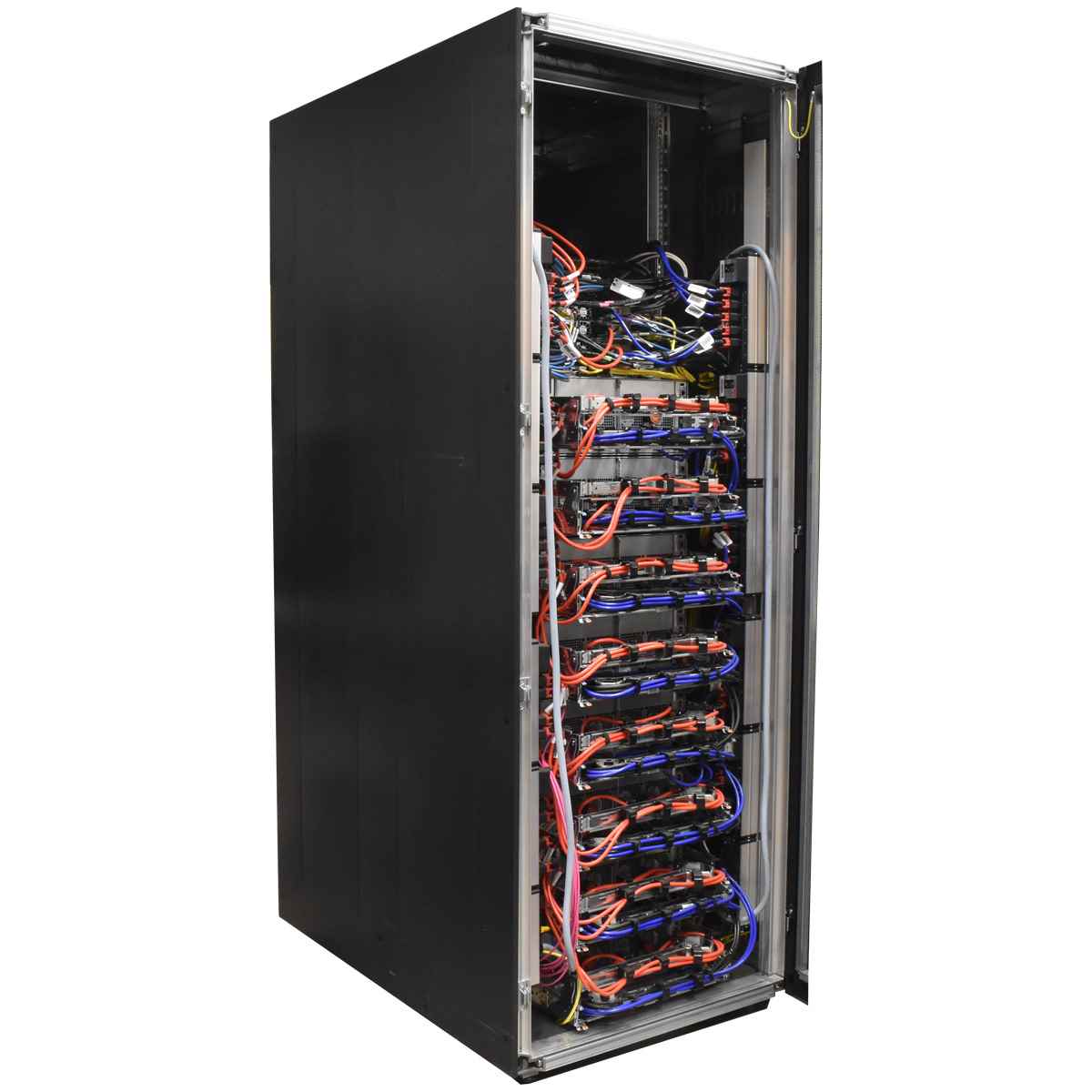 Dell EMC ECS Server Schrank 47U 2x 7050SX-64 + 7040T-48 + 8x VRA60 + 2x 4Node 12x Liebert Emerson MPX BRM-ER PDU Dell EMC ECS Server Schrank 47U 2x 7050SX-64 + 7040T-48 + 8x VRA60 + 2x 4Node 12x Liebert Emerson MPX BRM-ER PDU