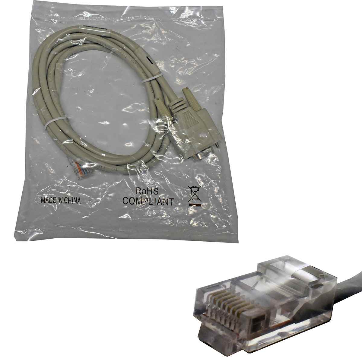 Remond CBL-0140-00 1,8m RJ-45 - Serial DE-9 Console Cable NEW Remond CBL-0140-00 1,8m RJ-45 - Serial DE-9 Console Cable NEW