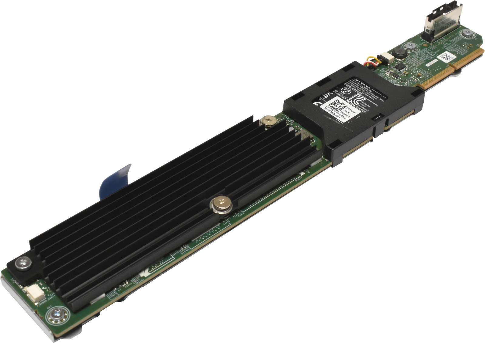 Dell-PERC-H730p-12G-PCIe-3-0-x8-2GB-SAS-SATA-RAID-002.jpg Dell PERC H730p 12G PCIe 3.0 x8 2GB SAS / SATA RAID Controller mit Battery 02RFJJ PowerEdge MX740c, MX840c