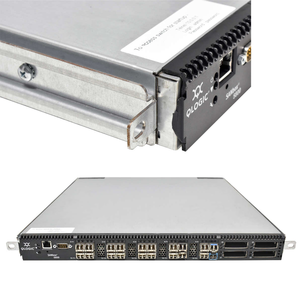 QLogic-SANbox-SB5802V-20A8-31970-01-8G-24-Port-Sta-002.jpg QLogic SANbox SB5802V-20A8 31970-01 8G 24-Port Stackable FC Switch 20 Mini GBICs