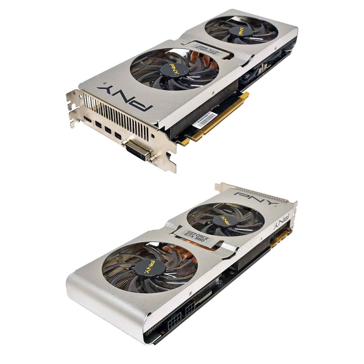 PNY VCGGTX9804XPB-XP-0C NVIDIA GeForce GTX 980 Graphics Card GM204 4GB GDDR5 PCIe 3.0 x16 DVI Mini HDMI 3x Mini DP PNY VCGGTX9804XPB-XP-0C NVIDIA GeForce GTX 980 Graphics Card GM204 4GB GDDR5 PCIe 3.0 x16 DVI Mini HDMI 3x Mini DP
