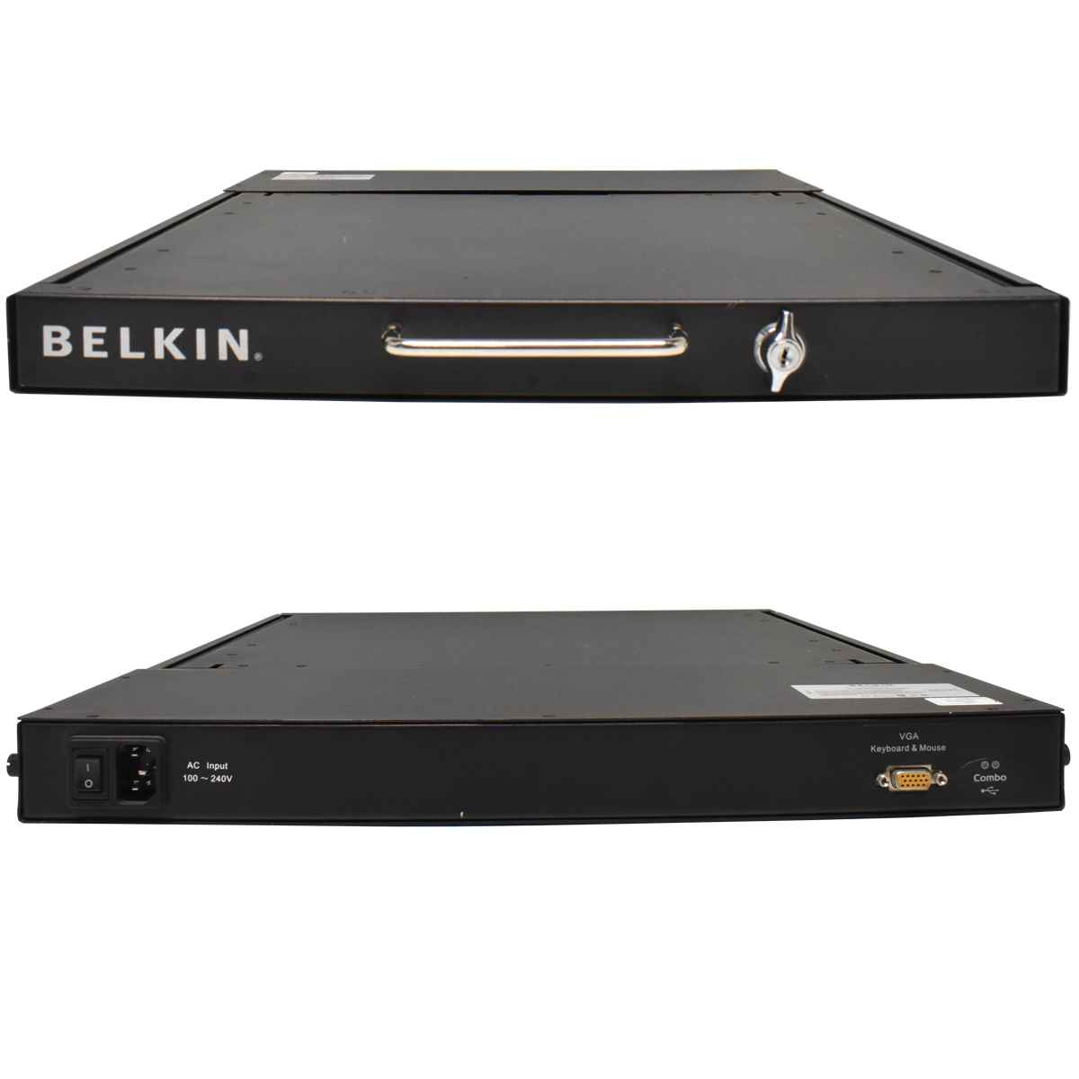 Belkin KVM Rack Console F1DC101PdeSR 17 Zoll LCD 1280 x 1024 DE QWERTZ 1U Belkin KVM Rack Console F1DC101PdeSR 17 Zoll LCD 1280 x 1024 DE QWERTZ 1U