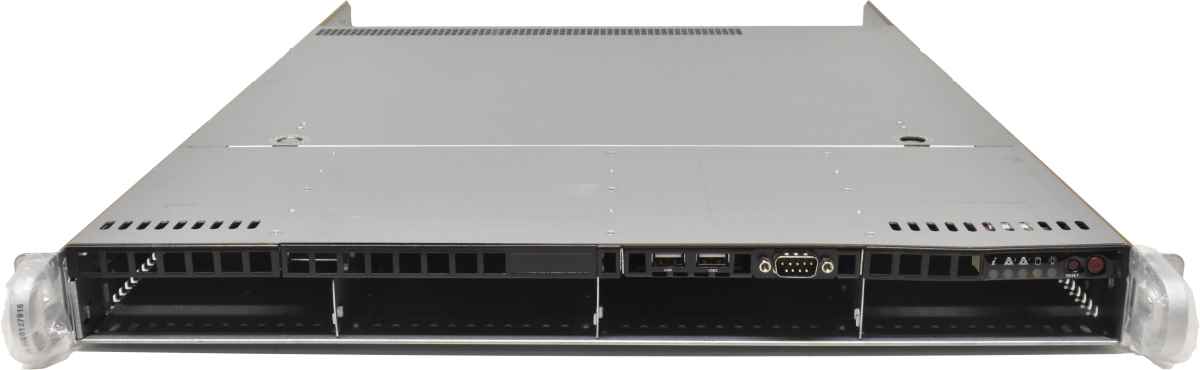 Supermicro CSE-813M 1U Server ASUS P9D-MV E3-1220 V3 3,1GHz 16GB RAM PC3 4x 3,5"