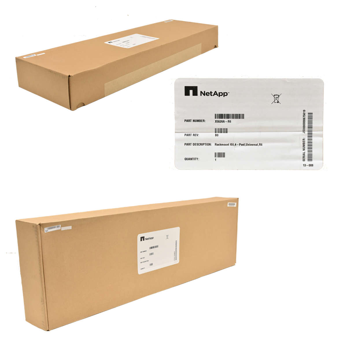 NetApp-Rackschienen-Rail-Kit-X5515A-R6-Rackmount-K-001.jpg NetApp Rackschienen Rail Kit X5515A-R6 Rackmount Kit 4N2 DS14-Middle R6