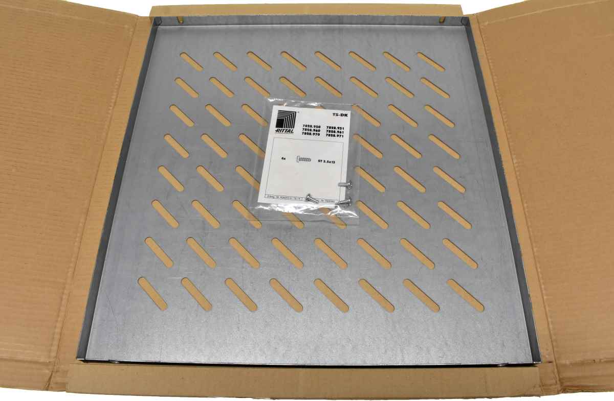 Rittal 7828.951 Geräteboden Schwerlast TS mit L-förmigen Profilschienen NEW NEU