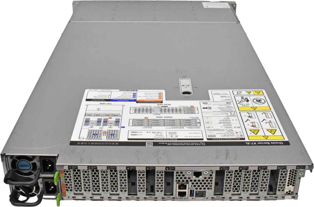 Sun Oracle X7-2L Rack Server 2x Silver 4108 64 GB RAM 12x LFF 3,5 ohne HDD Sun Oracle X7-2L Rack Server 2x Silver 4108 64 GB RAM 12x LFF 3,5 ohne HDD