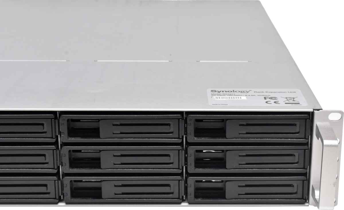 Synology RX1211 12-Bay 2U Rack Station Storage Expansion +Caddys for RS2211+