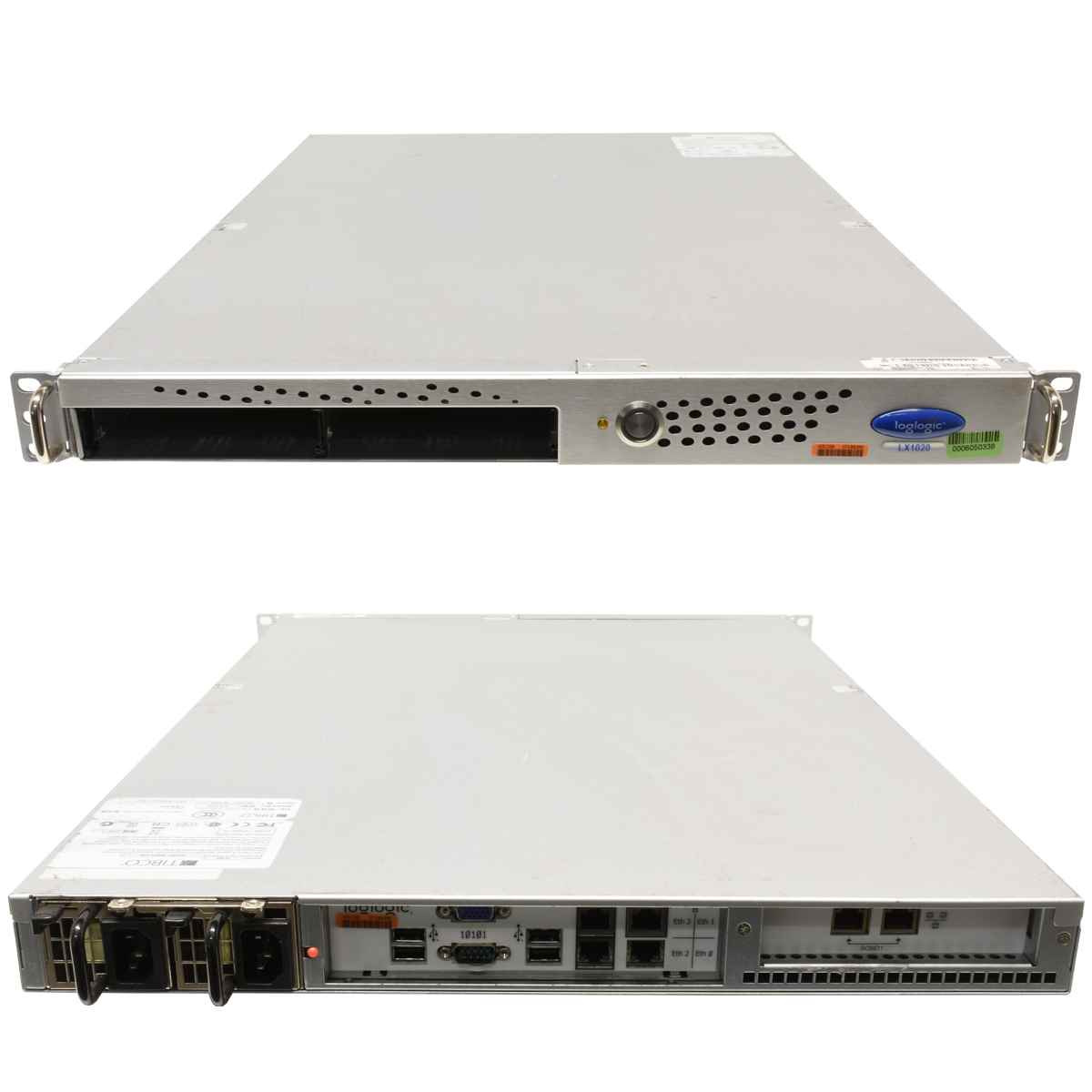 Loglogic Tibco LX1020 Server 1x L5518 Quad Core CPU 2.13 GHz 6GB RAM 1U 2x LFF Loglogic Tibco LX1020 Server 1x L5518 Quad Core CPU 2.13 GHz 6GB RAM 1U 2x LFF