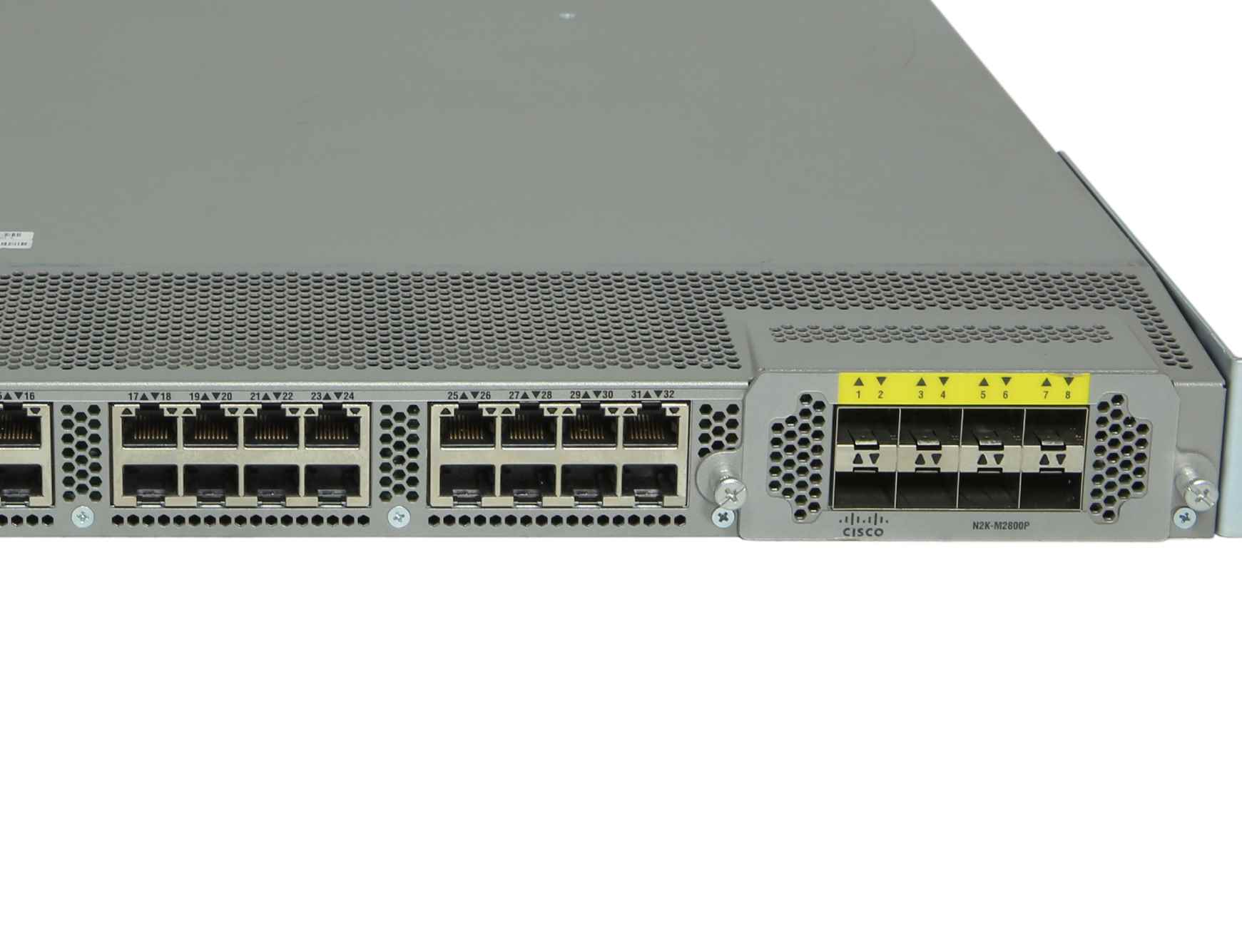 Cisco Nexus N2K-C2232TM-10GE 68-4168-04 40-Port blaue PSUs + 4 mini GBICs