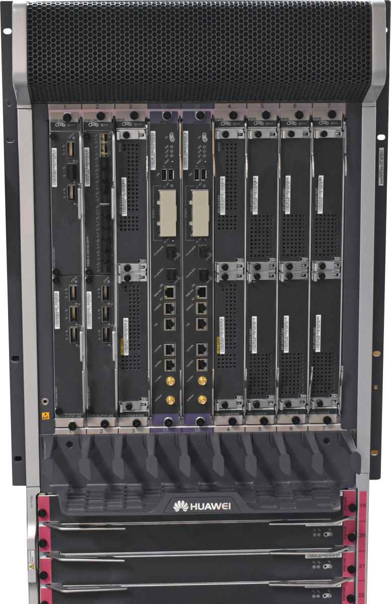 Huawei Eudemon E8000E-X16 32U Firewall 21 Modules for LPU/SPU MPU SFU Slots