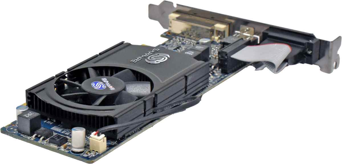 Sapphire AMD Radeon 5570 3E142-310SA 1GB DDR3 Low Profile Graphics Card