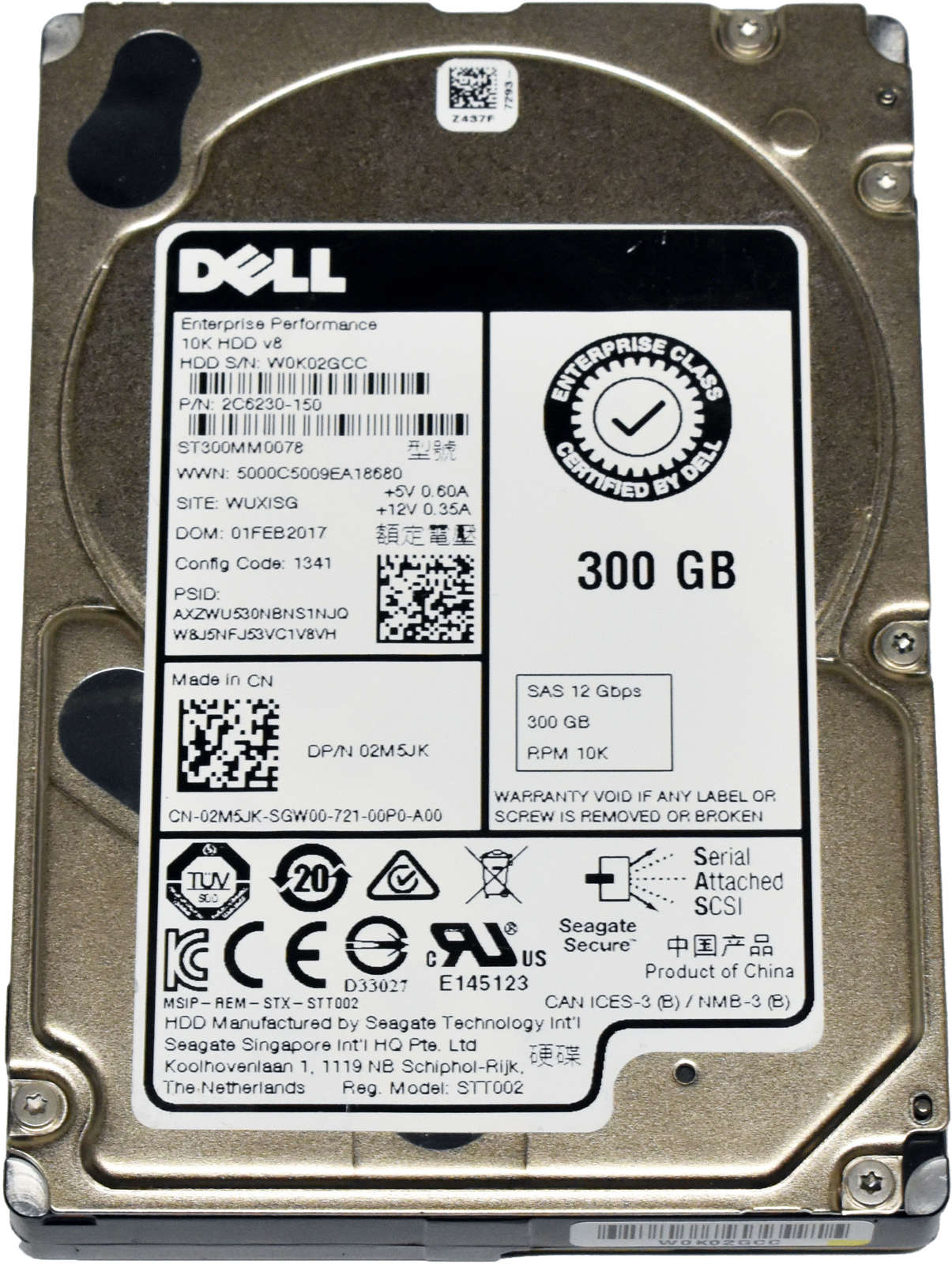 Dell-Seagate-300GB-02M5JK-ST300MM0078-2-5-10K-12G-003.jpg Dell Seagate 300GB 02M5JK ST300MM0078 2.5“ 10K 12G SAS HDD