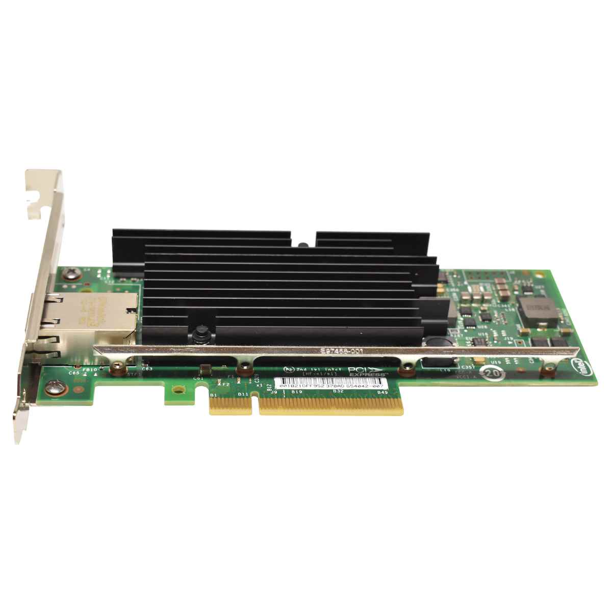 Intel X540-T1 1-Port 10Gb Ethernet PCI-Express x8 Converged Network Adapter X540T1BLK Intel X540-T1 1-Port 10Gb Ethernet PCI-Express x8 Converged Network Adapter X540T1BLK