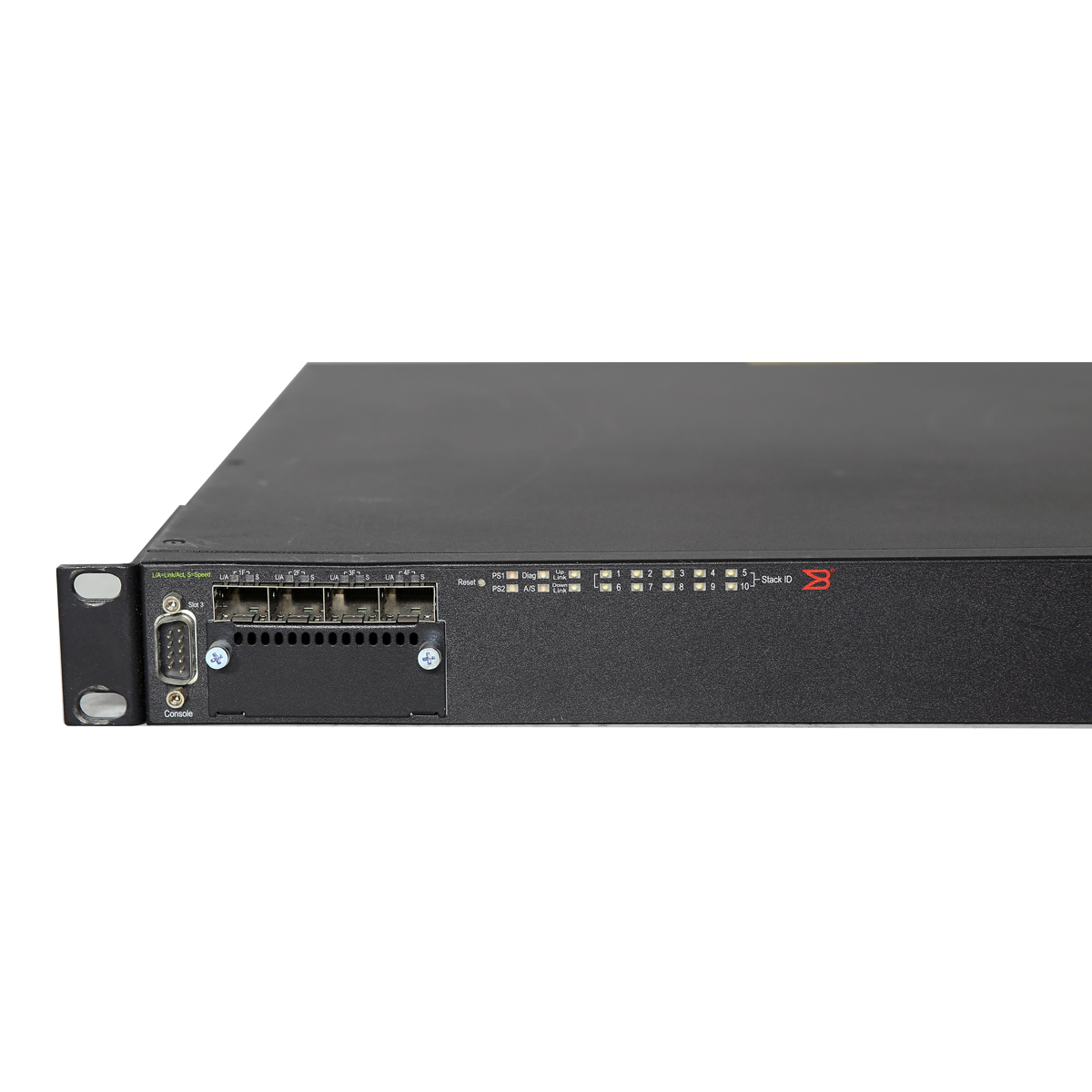 Brocade FastIron FCX624S-HPOE 80-1002387-04 24-Port PoE Gigabit Ethernet Switch 4x SFP 1xPSU Brocade FastIron FCX624S-HPOE 80-1002387-04 24-Port PoE Gigabit Ethernet Switch 4x SFP 1xPSU