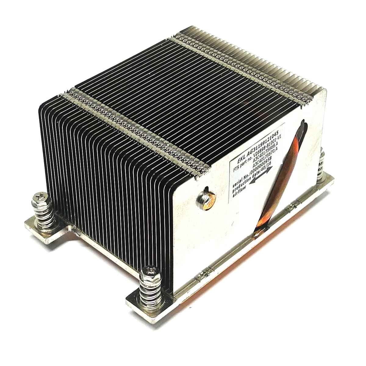 Fujitsu CPU Heatsink / Kühler A3C40175668 A3C40175670 für RX2540 M1 M2 Server