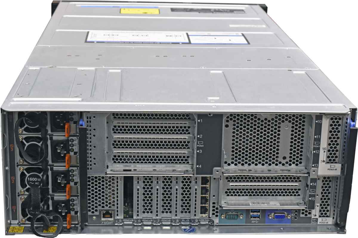 Lenovo ThinkSystem SR950 Server 4xGold 6140 CPU 256GB DDR4 RAM 12x SFF 2,5" 930-16i