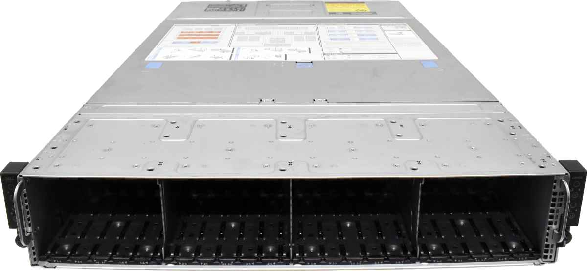 Dell PowerEdge C6400 Server 4x Node C6420 8x Silver 4210 2,2GHz 128GB 24Bay 2,5" Dell PowerEdge C6400 Server 4x Node C6420 8x Silver 4210 2,2GHz 128GB 24Bay 2,5"