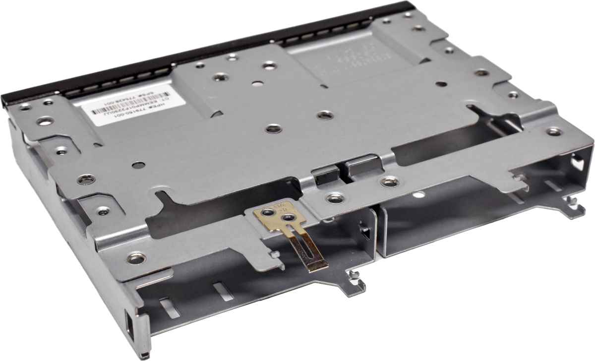 HP Festplatten / Hard Disk Cage 2x SFF 2,5 ohne Backplane Proliant DL360 G9 G10 779150-001 HP Festplatten / Hard Disk Cage 2x SFF 2,5 ohne Backplane Proliant DL360 G9 G10 779150-001