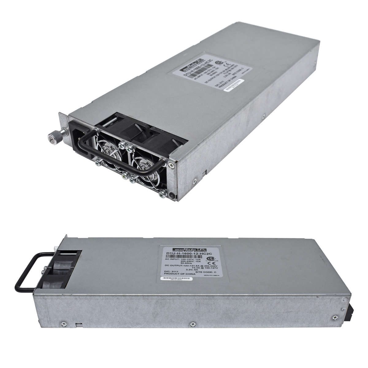 Murata-1600W-Power-Supply-Netzteil-D1U-H-1600-12-H-001.jpg Murata 1600W Power Supply / Netzteil D1U-H-1600-12-HC2C für Huawei Tecal E6000 Blade