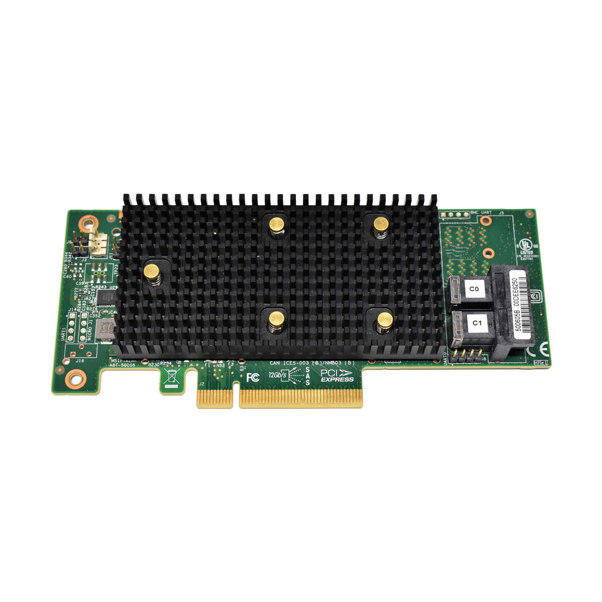 IBM-Lenovo-530-8i-12Gb-PCIe-x8-SAS-SATA-RAID-Contr-001.jpg IBM/Lenovo 530-8i 12Gb PCIe x8 SAS SATA RAID Controller 01KN505 02JG102 LP