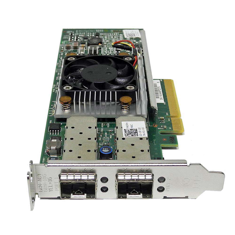 DELL-BroadCom-57810S-Netzwerk-Karte-2x10GbE-Port-P-005.jpg DELL BroadCom 57810S Netzwerk Karte 2x10GbE Port PCIe 0Y40PH Y40PH+ 2x GBIC LP
