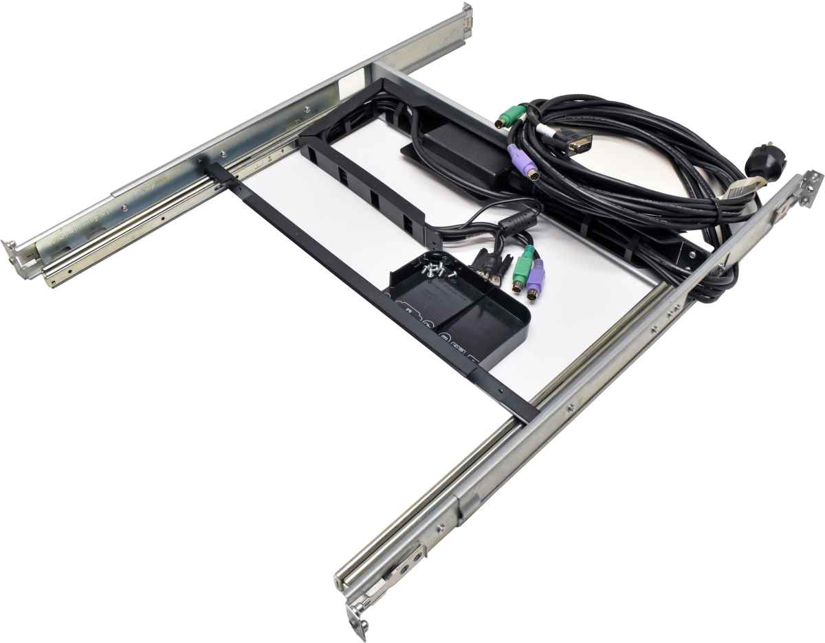 HP TFT7600 RKM Rail Kit Rackschienen 480949-001 480950-001 + Cable Management