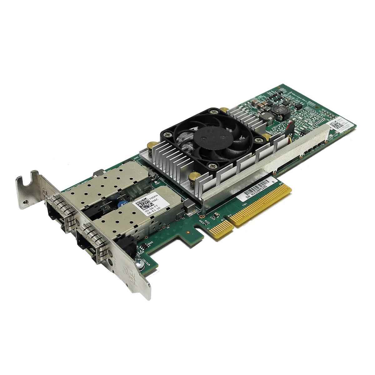 Dell 0Y40PH QLogic 57810s Dual-Port PCIe x8 10GbE SFP+ Network Adapter LP DELL BroadCom 57810S Netzwerk Karte 2x10GbE Port PCIe 0Y40PH Y40PH+ 2x GBIC LP
