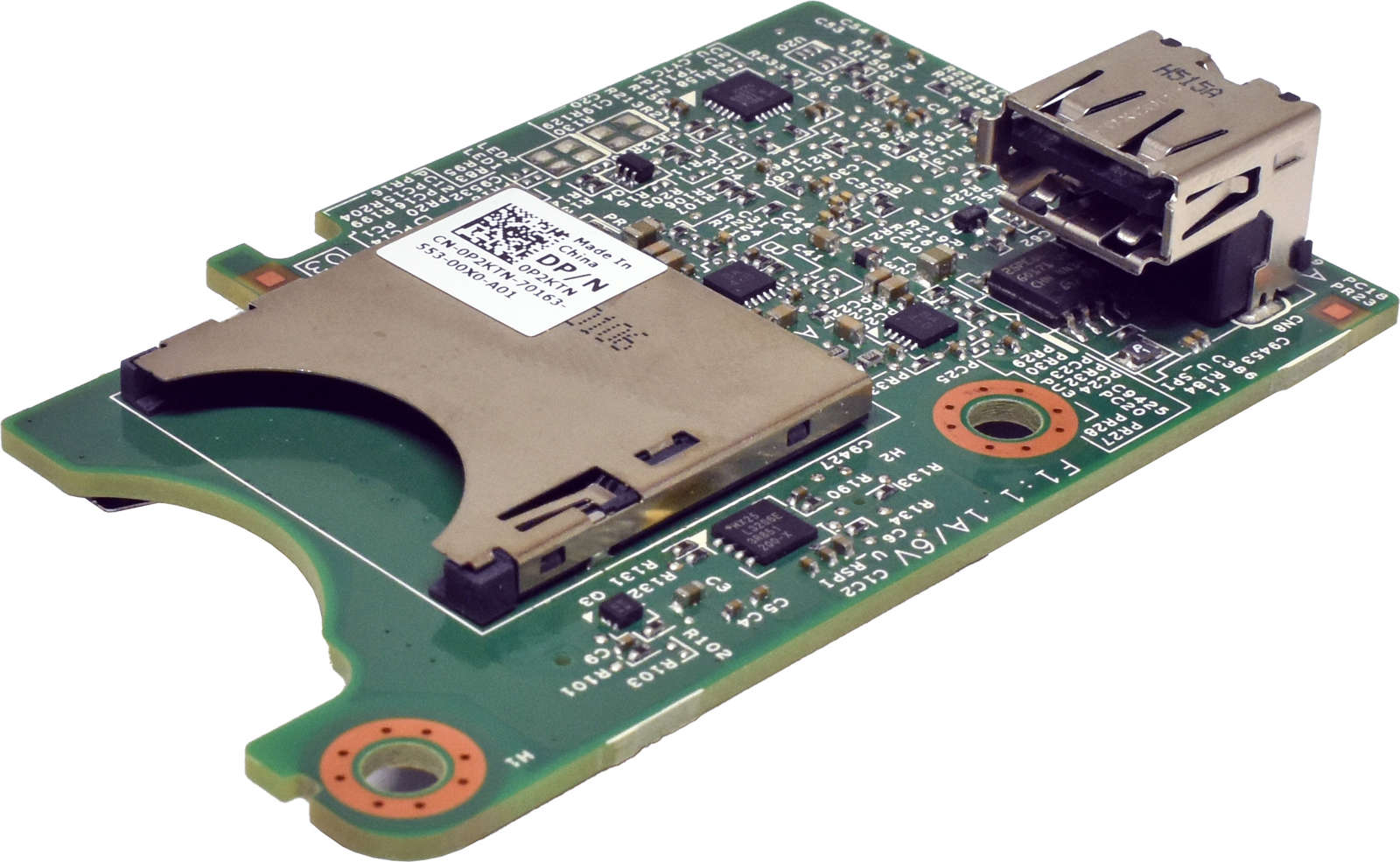 DELL PowerEdge M630 USB Dual-SD Card Reader Module 0P2KTN