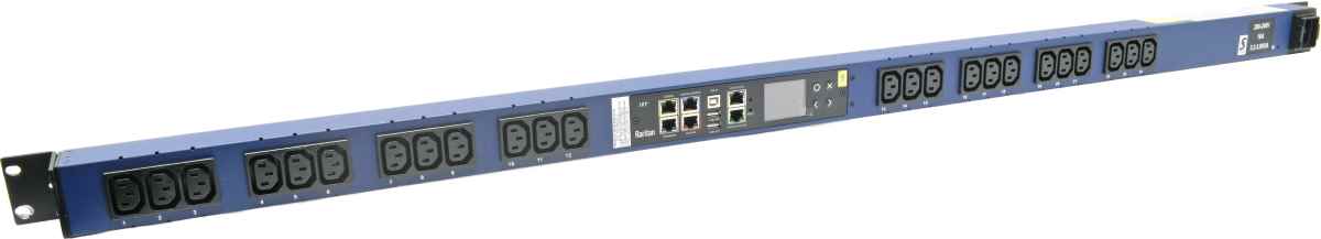 Raritan PX3-1486-M5K2 Power Distribution Unit PDU 3.8kVA 16A 24x C13 +Rack Ears