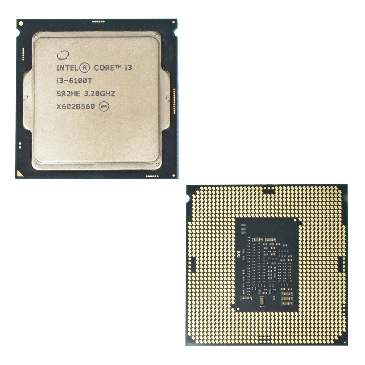 Intel Core Processor i3-6100T 3MB Cache, 3.20 GHz Dual Core FCLGA1155 SR2HE Intel Core Processor i3-6100T 3MB Cache, 3.20 GHz Dual Core FCLGA1155 SR2HE