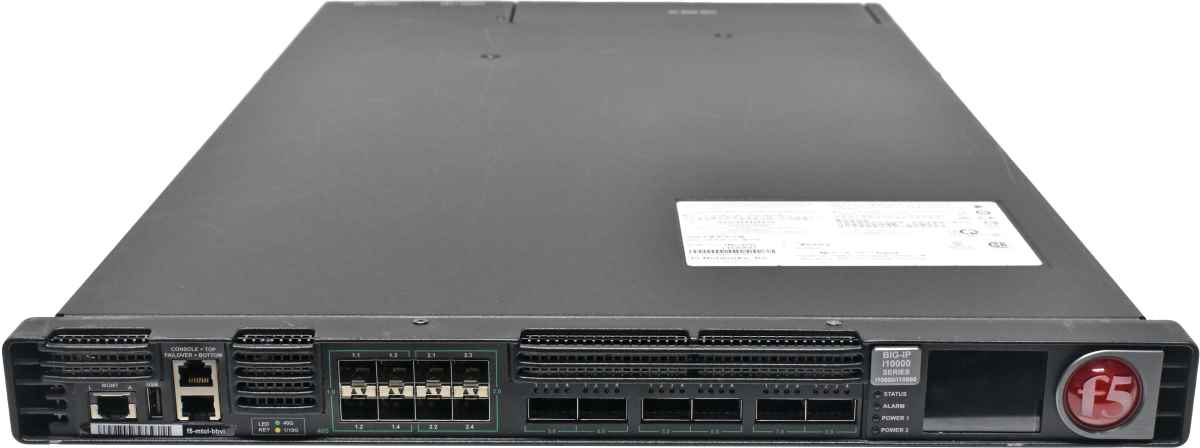 F5 Networks BIG-IP 10000 Series i10600/i10800 Local Traffic Manager 1x Intel Xeon E5-1660 v4 128GB RAM no HDD no OS